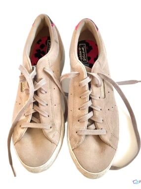 Adidas Womens Beige Sneakers, 9.5
